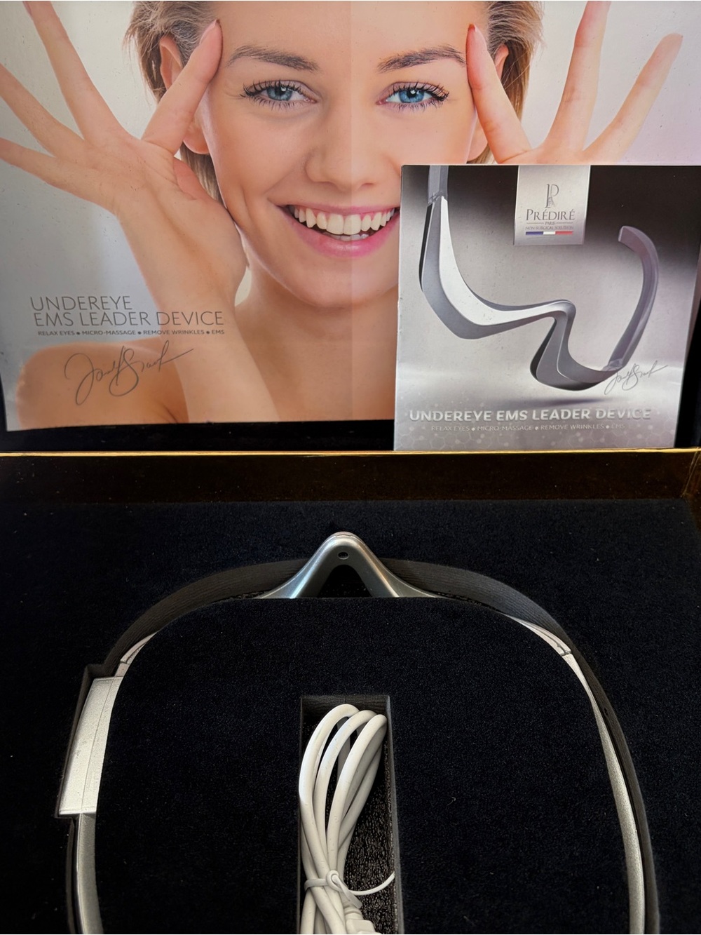 Undereye EMS Leader Device - Silver & Black